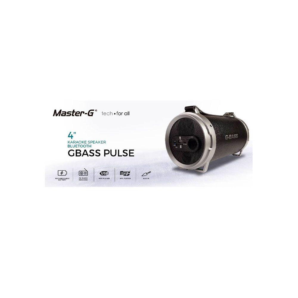Parlante Master G Bluetooth G Bass Pulse 4 pulg 12W Bazuca-2
