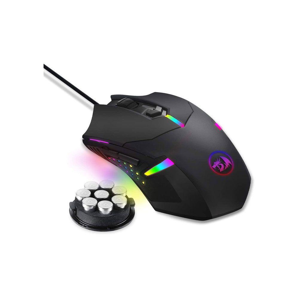 Mouse gamer Redragon Centrophorus 2 M601 RGB 7 botones-0