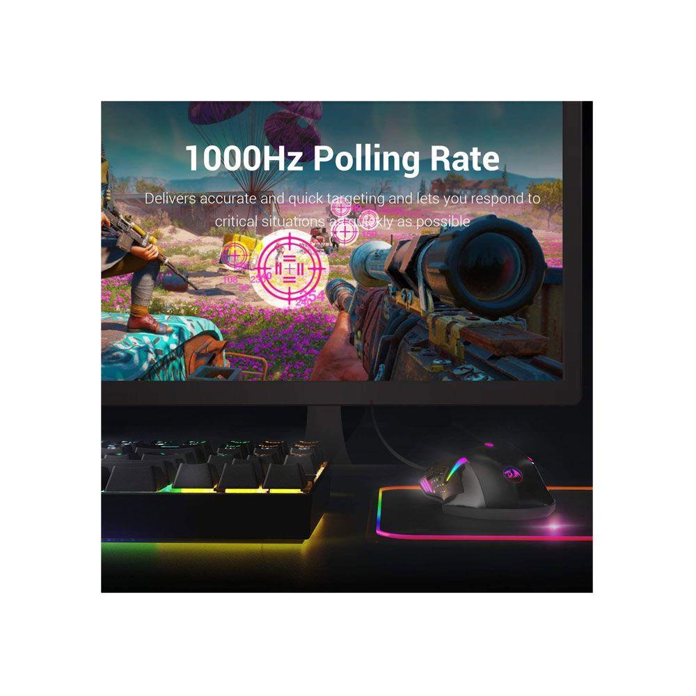 Mouse gamer Redragon Centrophorus 2 M601 RGB 7 botones-4