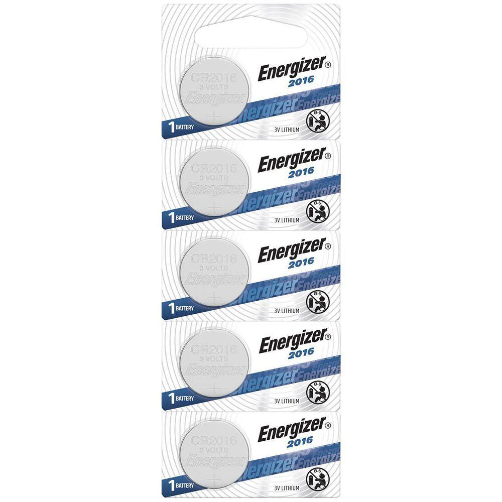 Pack de Pilas Energizer CR2016 Tira x5 unidades-4