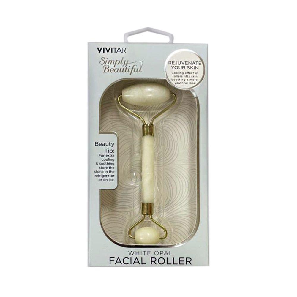 Rodillo Masaje Facial Simply Beautiful Pg-v144 Blanco Opalo-4