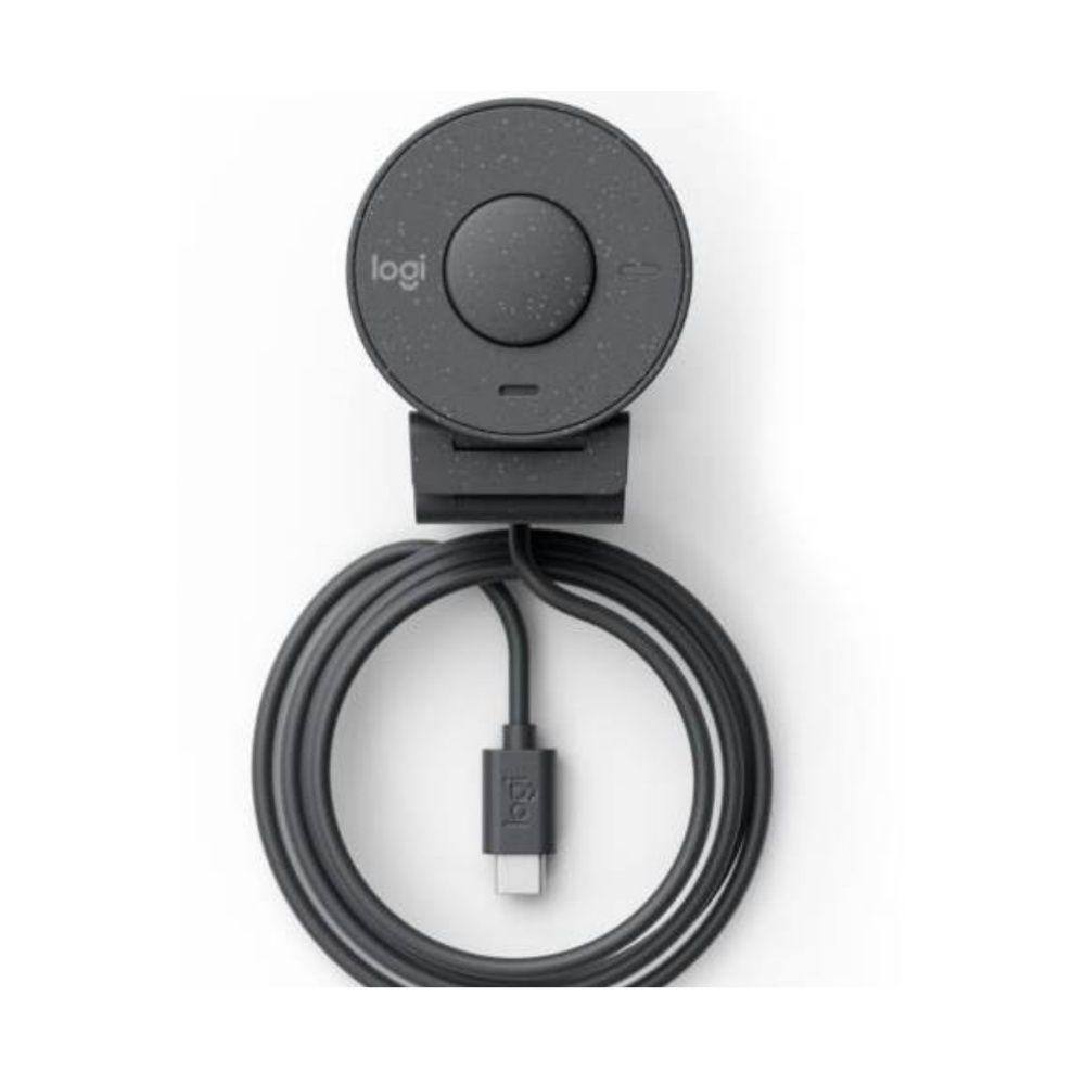 Webcam Logitech Brio 300 1080p USB C Grafito-3