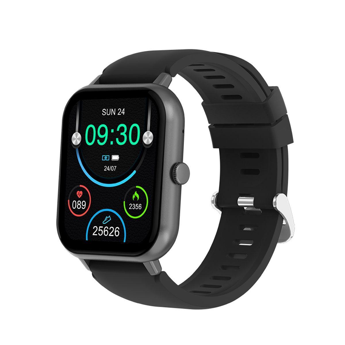 Smartwatch Awei H25 Reloj Inteligente 1.83 Pulg Negro-1