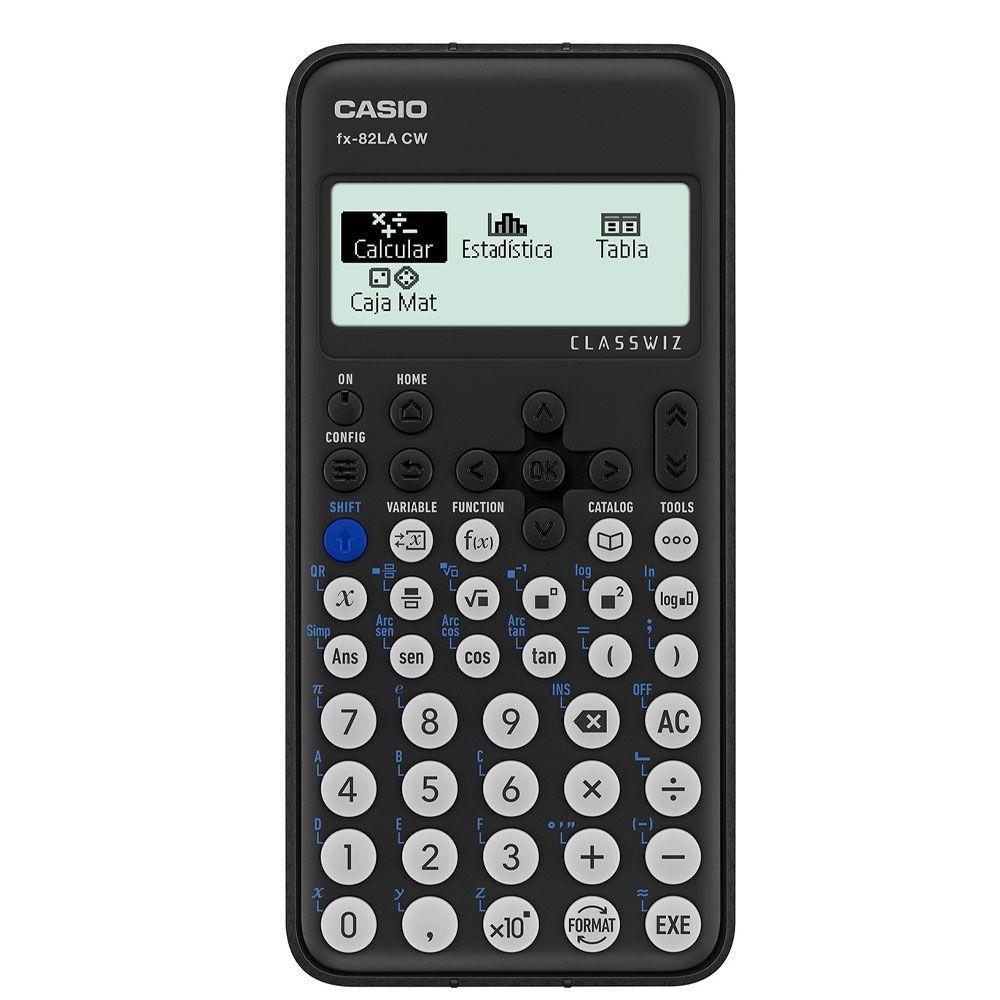 Calculadora Cientifica Casio FX 82LA CW Classwiz Negra-0