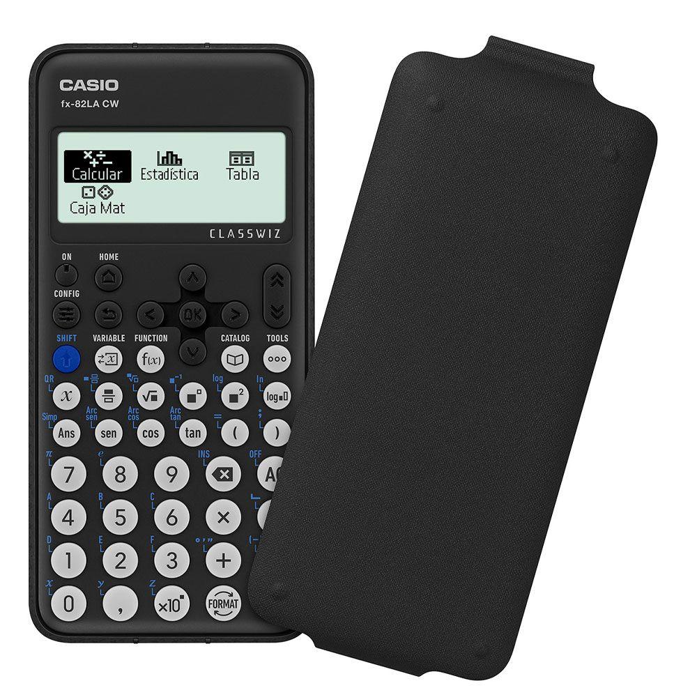 Calculadora Cientifica Casio FX 82LA CW Classwiz Negra-1