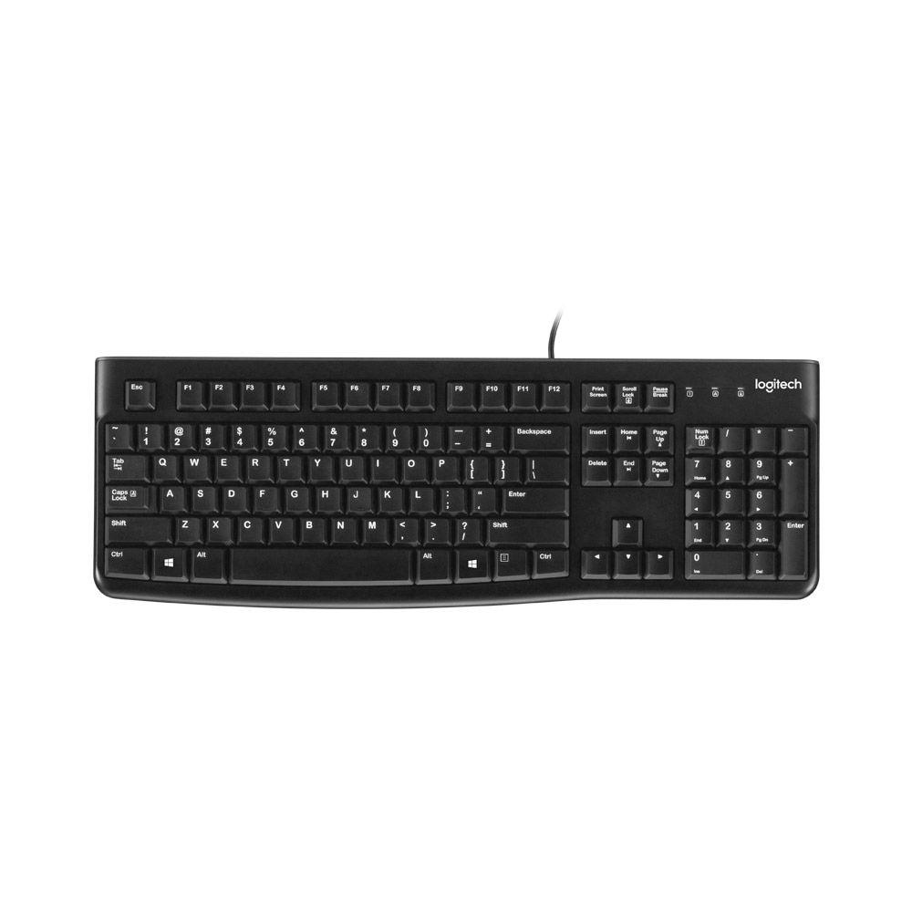 Logitech Teclado K120 Negro - Logitech-0