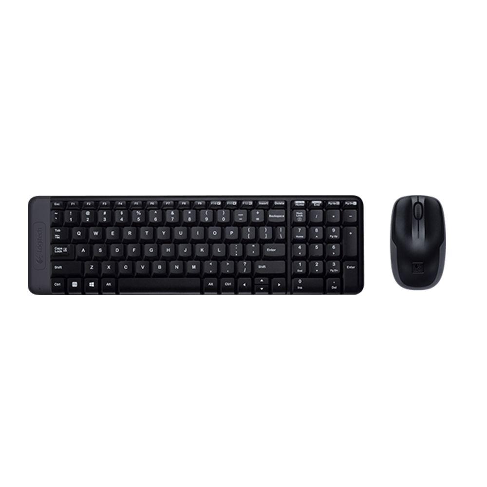 Logitech Combo Teclado + Mouse Inalámbrico Mk220 - Logitech-0