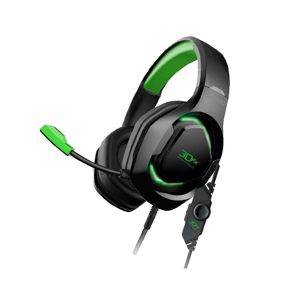 Audifonos Gamer 3DFX GH-900 USB 3.5mm PC Consolas Celulares-0