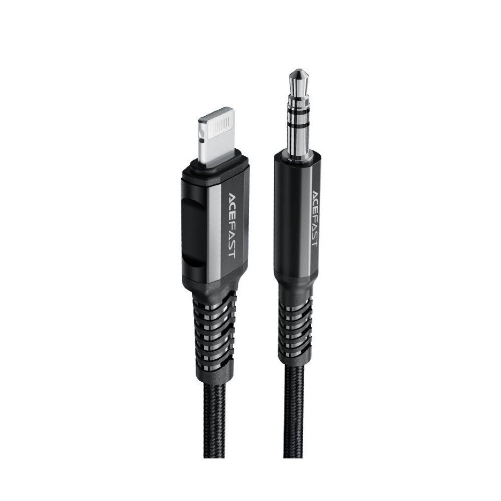 Cable de Audio Acefast C1-06 MFI Lightning a 3.5mm Negro-0