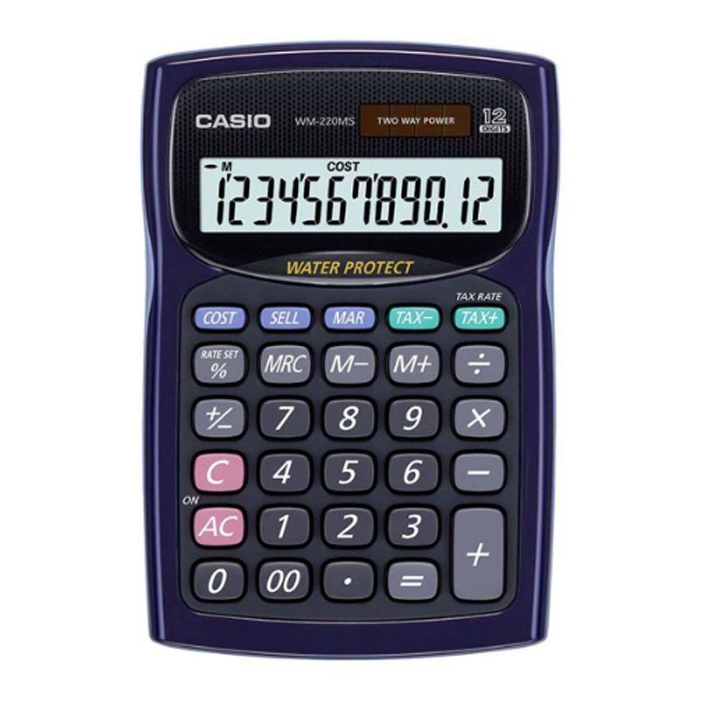 Calculadora de Sobremesa Casio WM-220MS-BU Azul-0