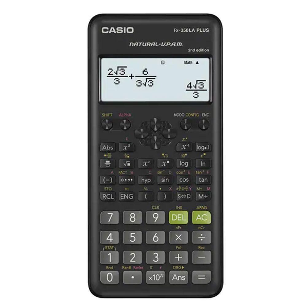 Calculadora Cientifica Casio FX 350LA Plus 2da Generación-0