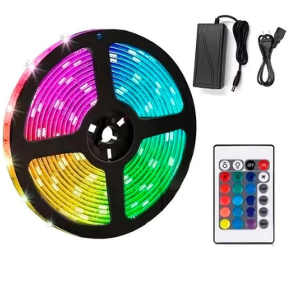 Cinta Led Ultra 300 Led RGB con Control 5m-4