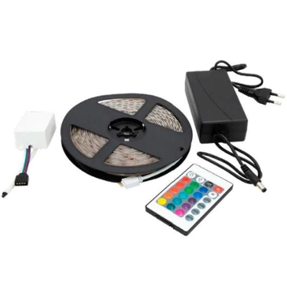 Cinta Led Ultra 300 Led RGB con Control 5m-5