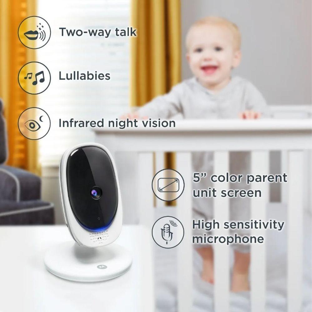 Baby Monitor Motorola Confort50 LCD 5 Pulgadas-6
