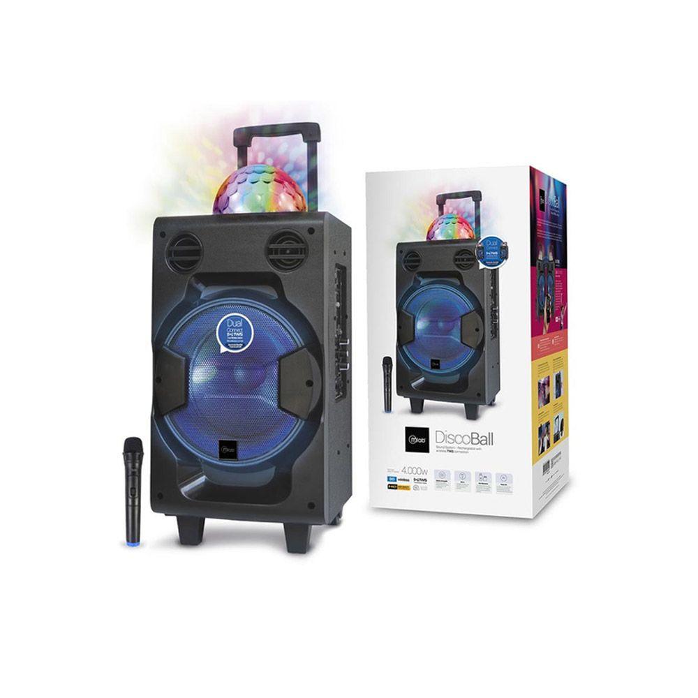 Parlante Bluetooth Karaoke Disco Ball Mlab-3