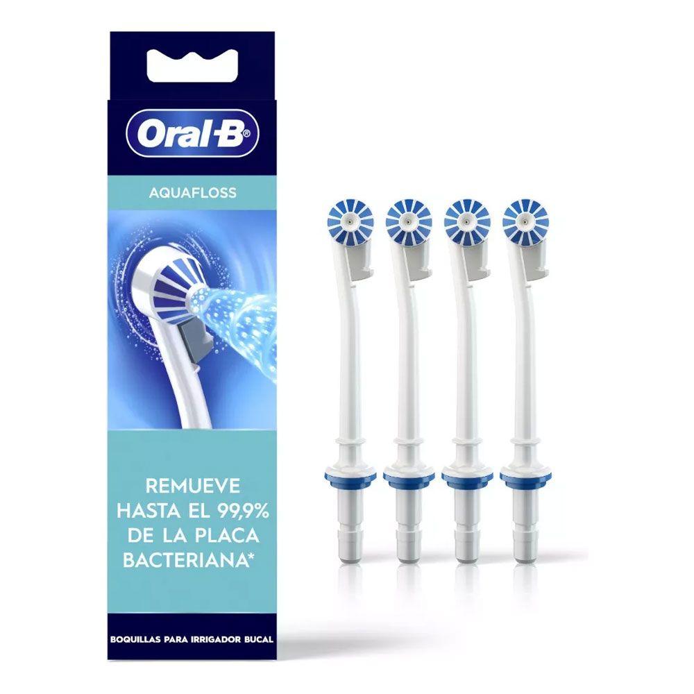 Boquillas de Repuesto para Irrigador Oral B Aquafloss x4 ud.-0