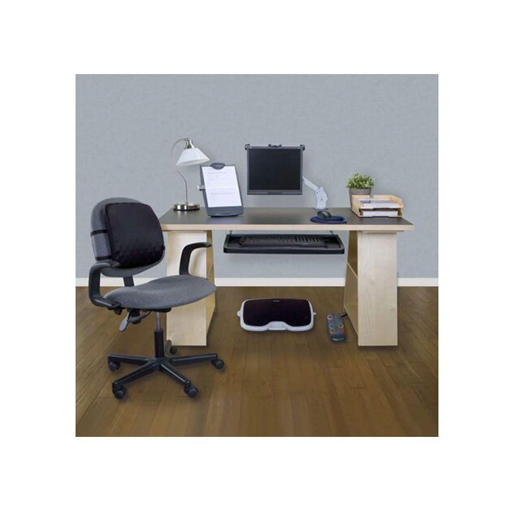 Cojín Respaldo Lumbar Kensington Half Back Negro L82021B-1