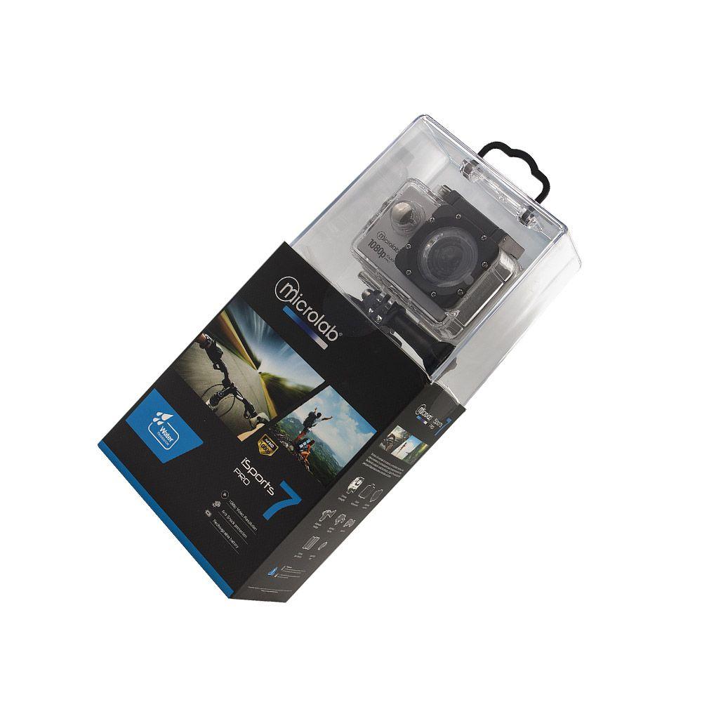 Cámara deportiva MLab I Sports Pro 7 1080P Gris-4