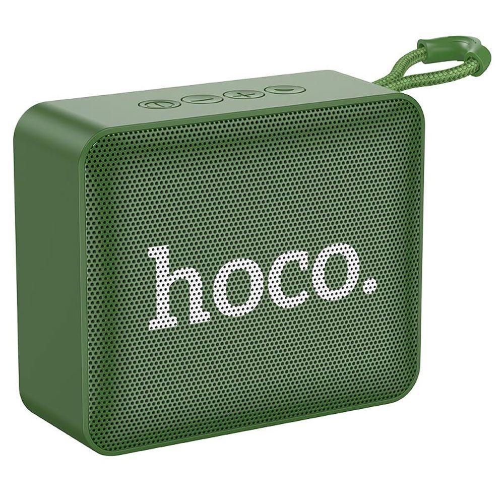 Parlante Hoco BS51 Bluetooth USB TF FM Verde Militar-3