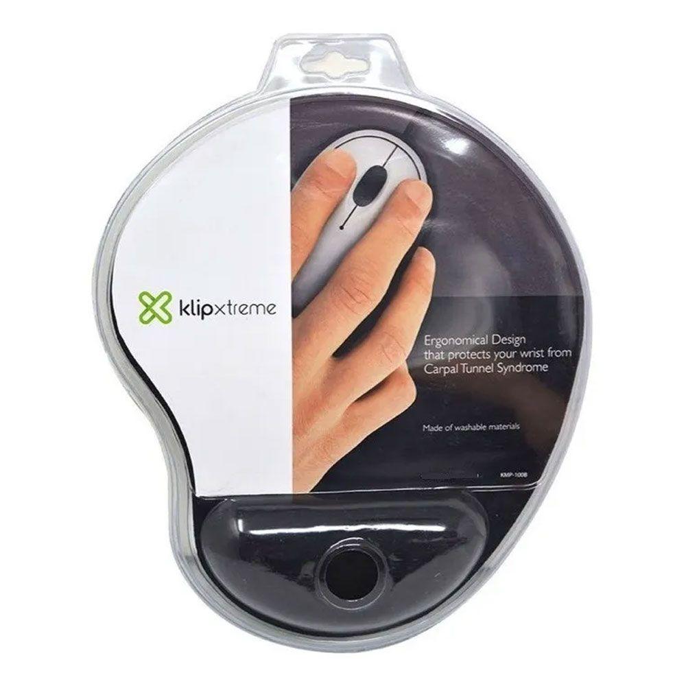 Mouse Pad Klip Xtreme KMP 100B Gel Negro-2