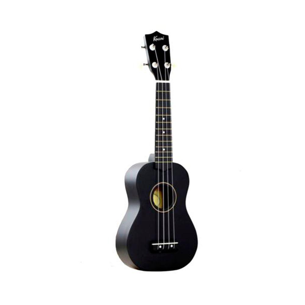 Ukelele Sonun Kauai 21 Negro con Funda-1
