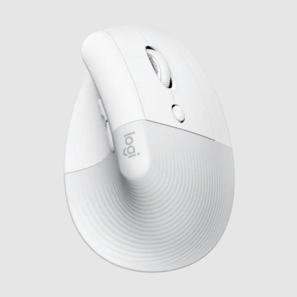 Mouse Ergonomico Logitech Lift Vertical inalambrico Blanco-10
