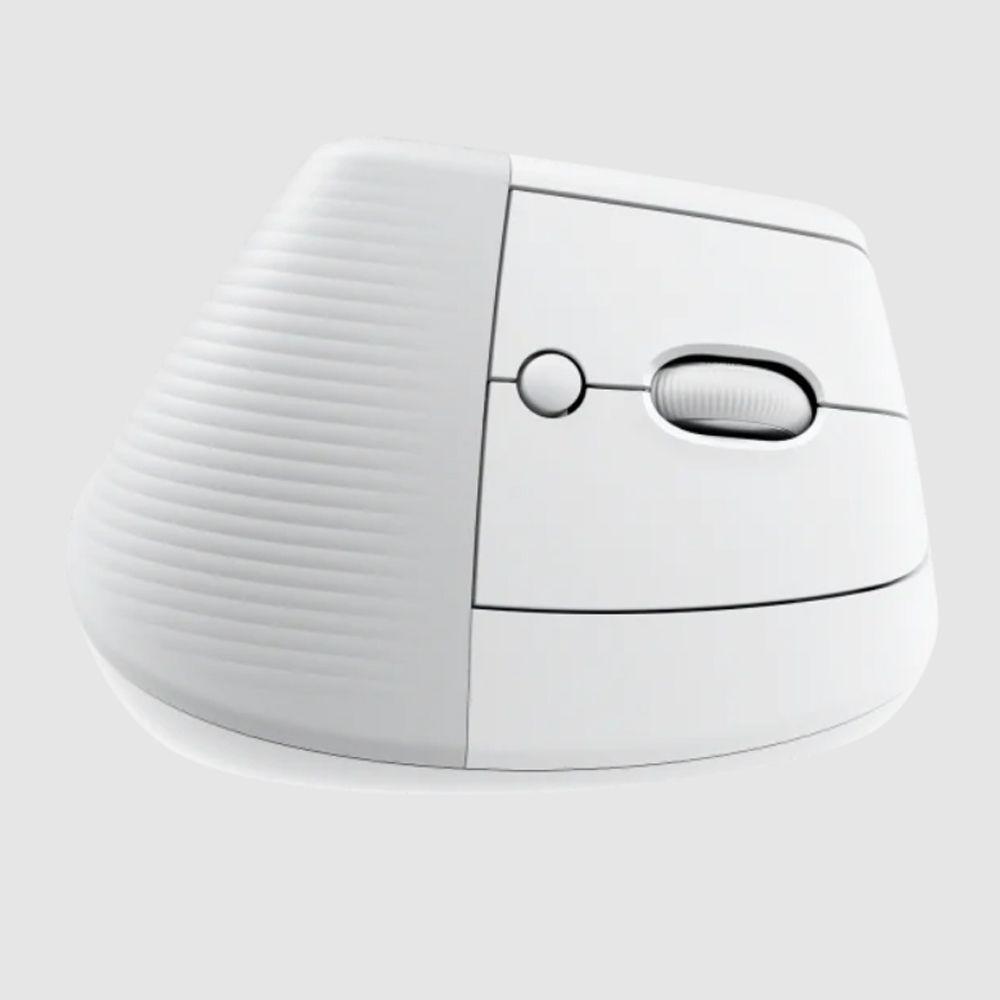 Mouse Ergonomico Logitech Lift Vertical inalambrico Blanco-1