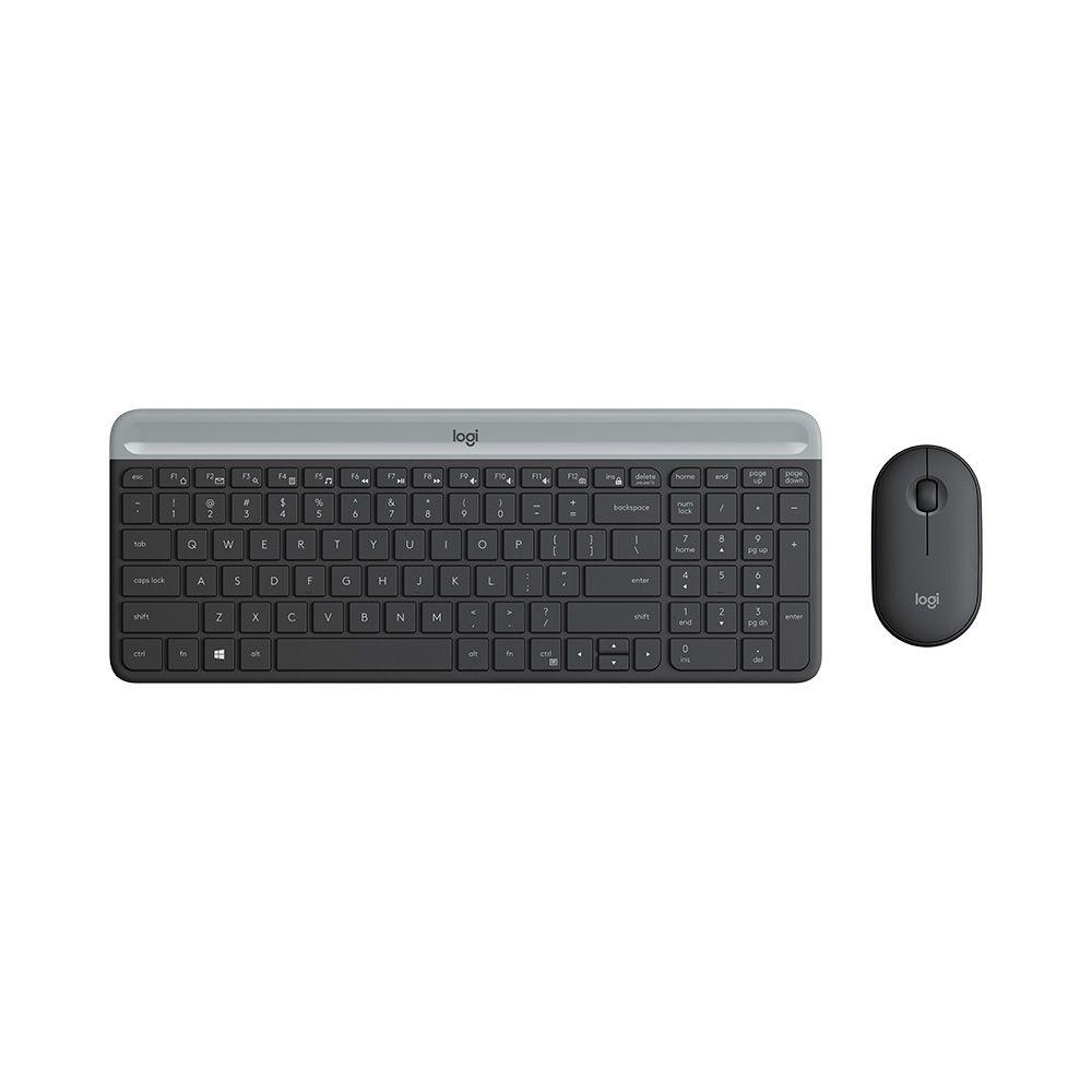 Logitech Combo Teclado + Mouse MK470 Negro-0