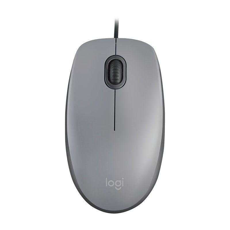 Logitech Mouse M110 Silent Silver - Logitech-0