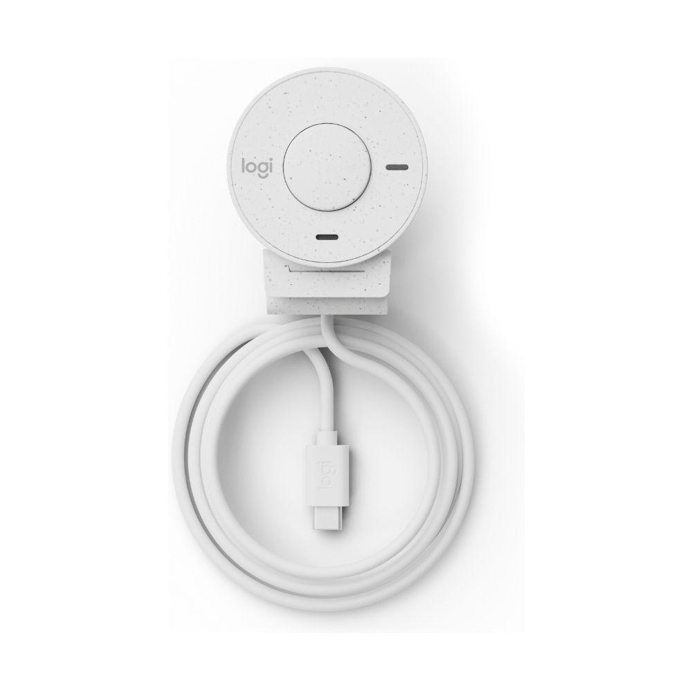 Webcam Logitech Brio 300 1080p USB C  Blanco-2