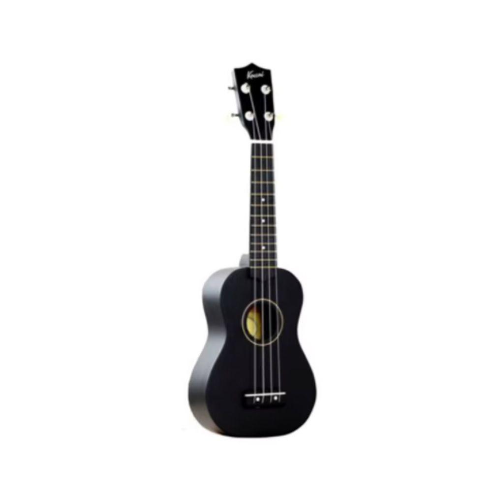 Ukelele Sonun 21 Pulg Soprano Negro con Funda Aquila Strings-3