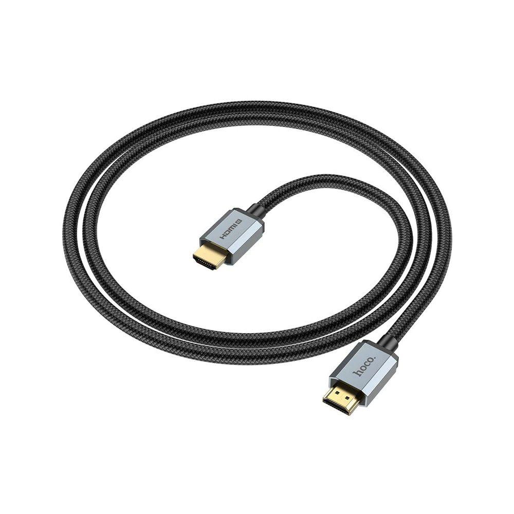 Cable Hoco Us03 HDMI a HDMI 2.0 4K HD 1m Negro-1