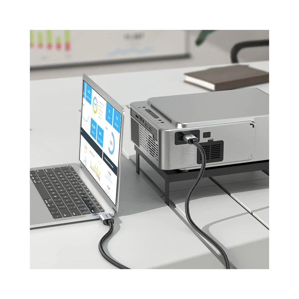 Cable Hoco Us03 HDMI a HDMI 2.0 4K HD 1m Negro-2