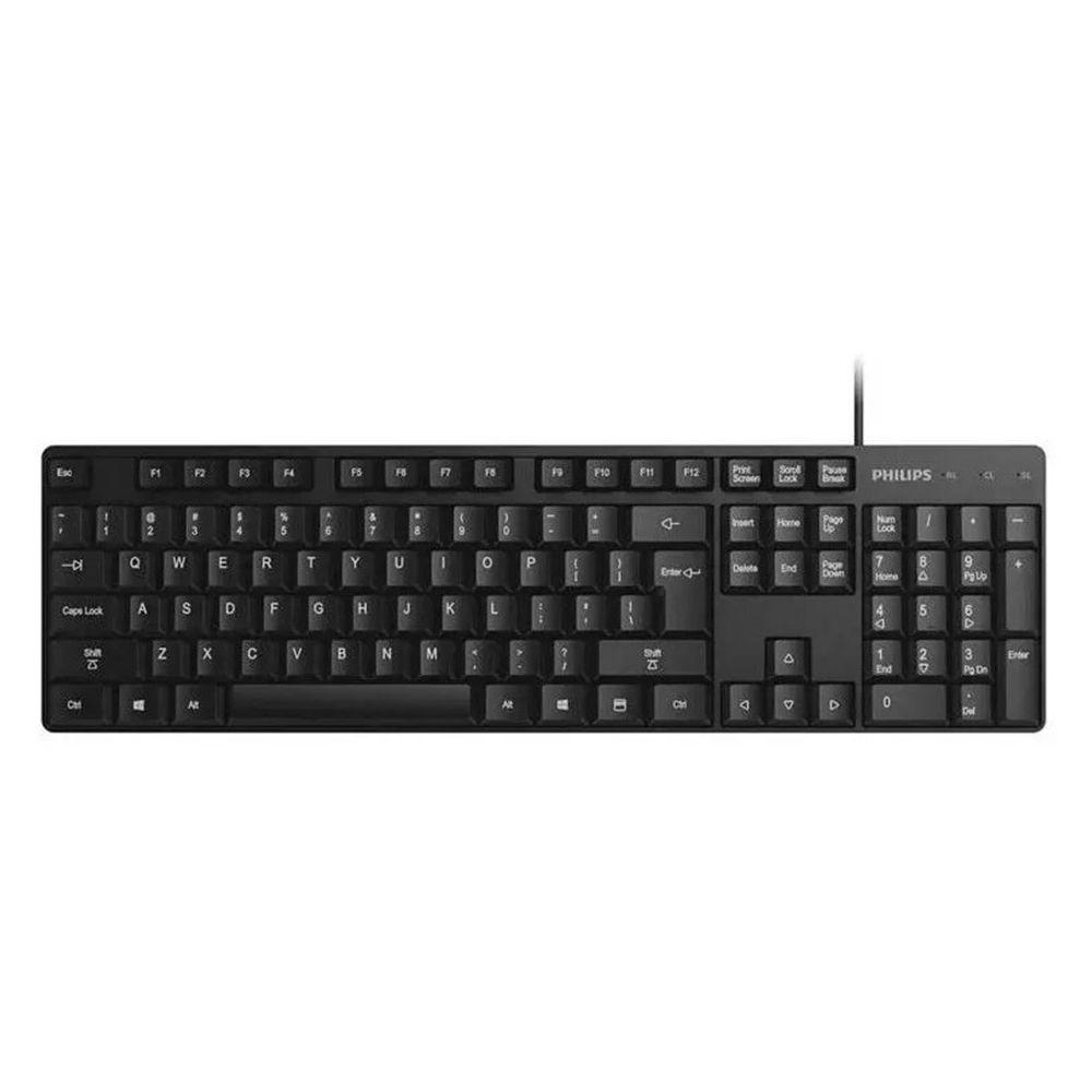 Teclado Philips con cable diseño compacto SPK6234B-0