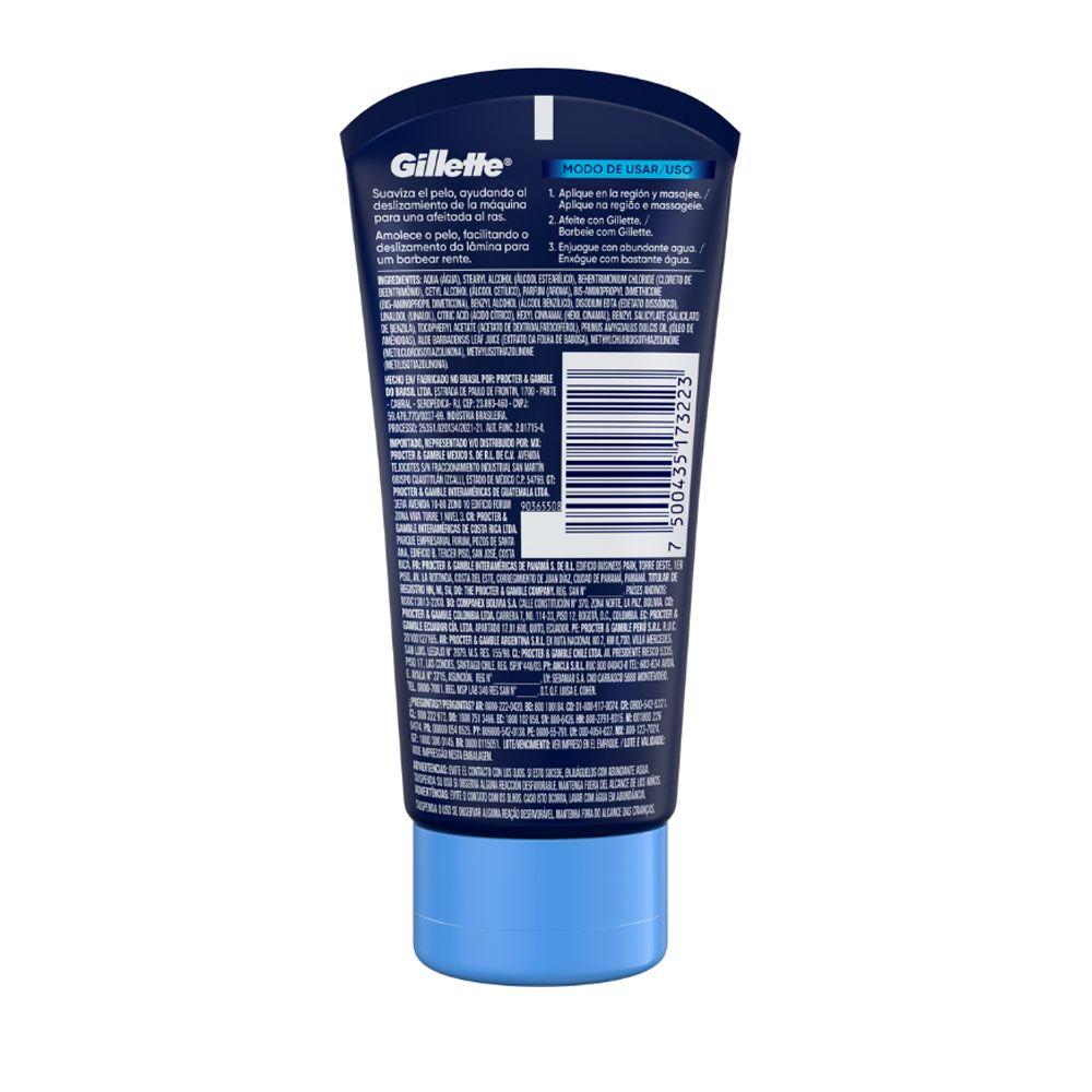 Crema de Afeitar Gillette Cara y Cuerpo con Aloe Vera 150mL-2