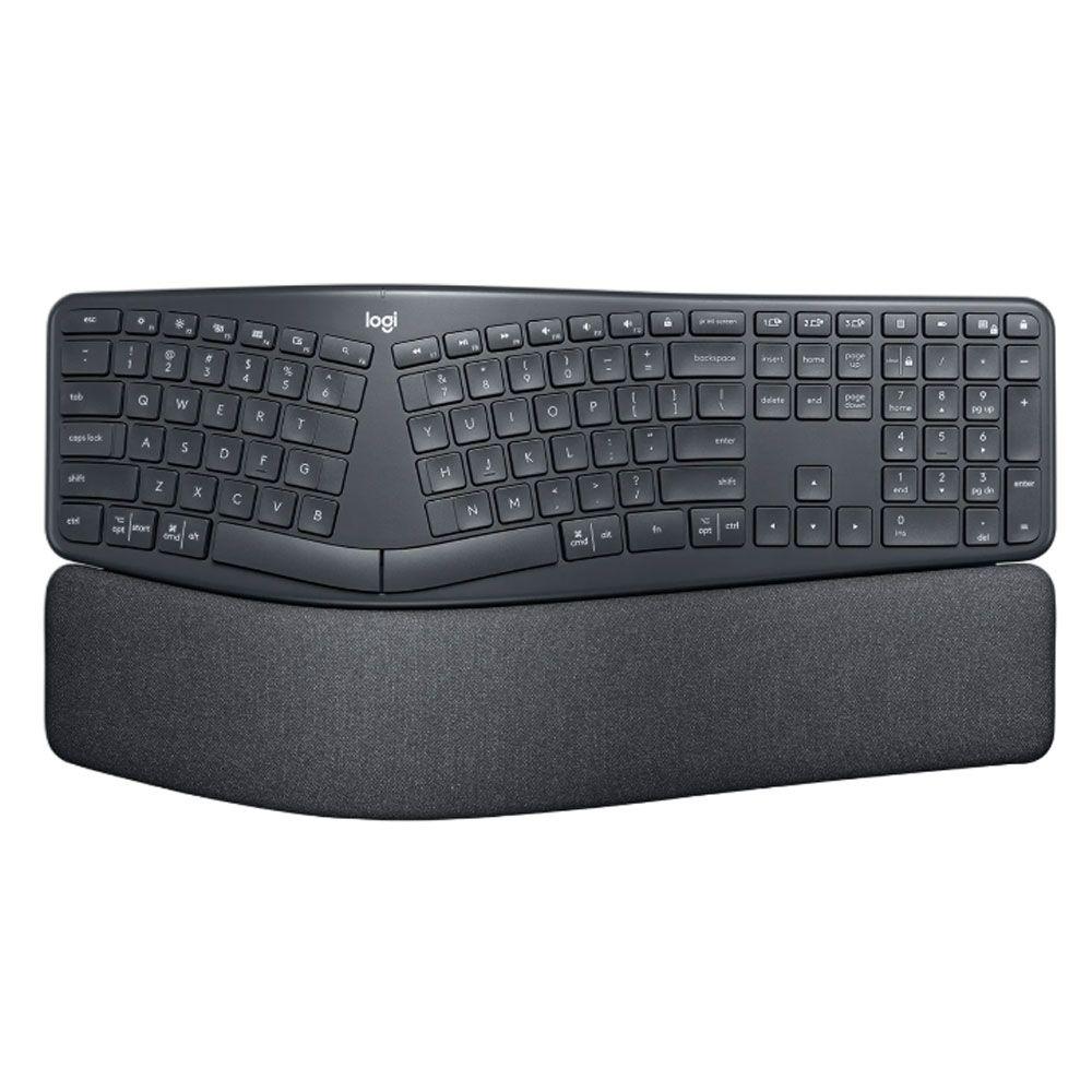 Teclado Inalambrico Logitech K860 Ergo USB Bluetooth Grafito-0