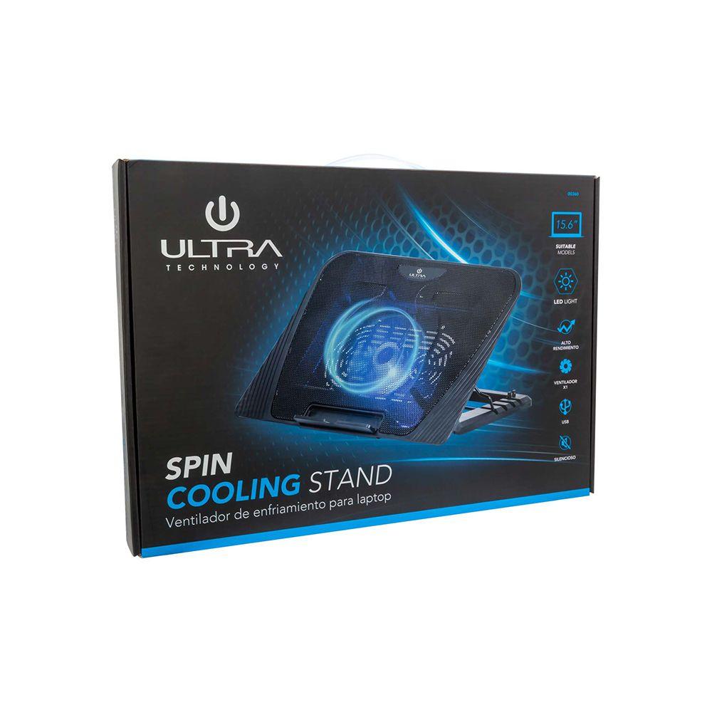 Base Ventilador Ultra 00360 Spin para Notebook 15.6 Pulgadas-6