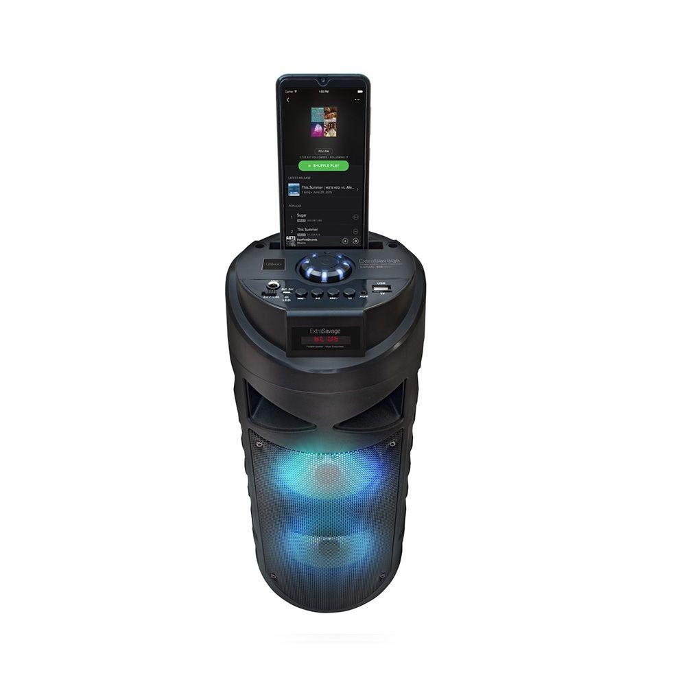 Parlante MLab Extra Savage 8902 Karaoke Bluetooth Negro-2