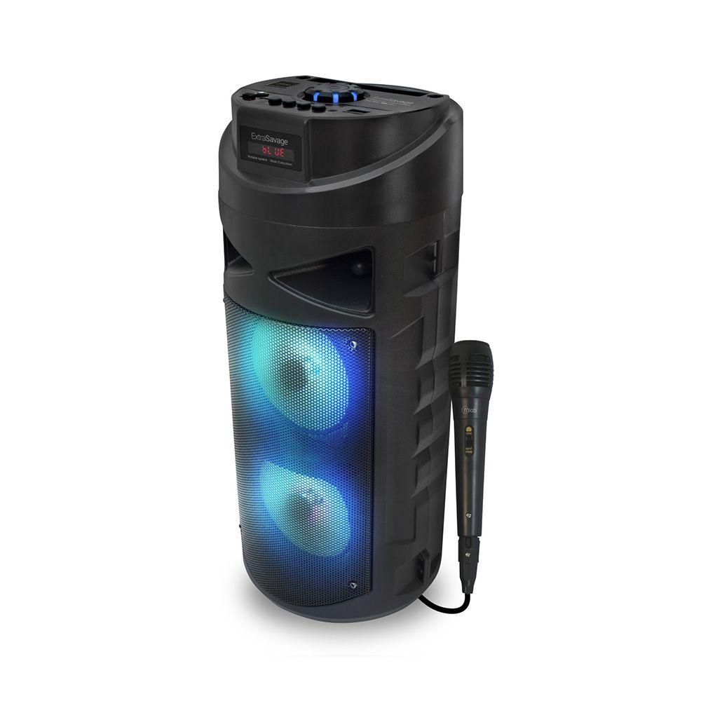 Parlante MLab Extra Savage 8902 Karaoke Bluetooth Negro-5