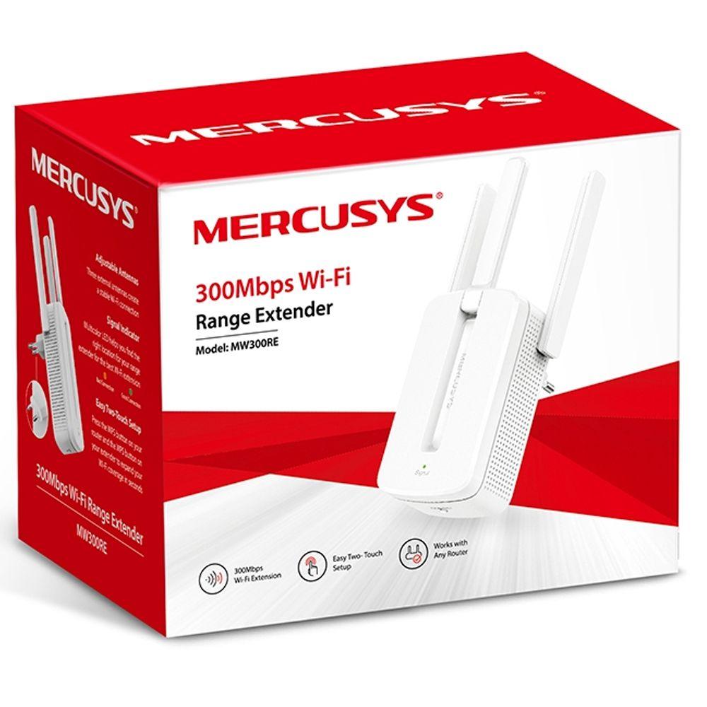 Extensor Repetidor Mercusys MW300RE 3 Antenas 300mbps-9