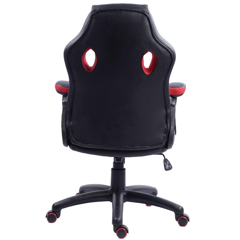 Silla Gamer 3DFX Kalen Ergonomica Negra y Roja-2