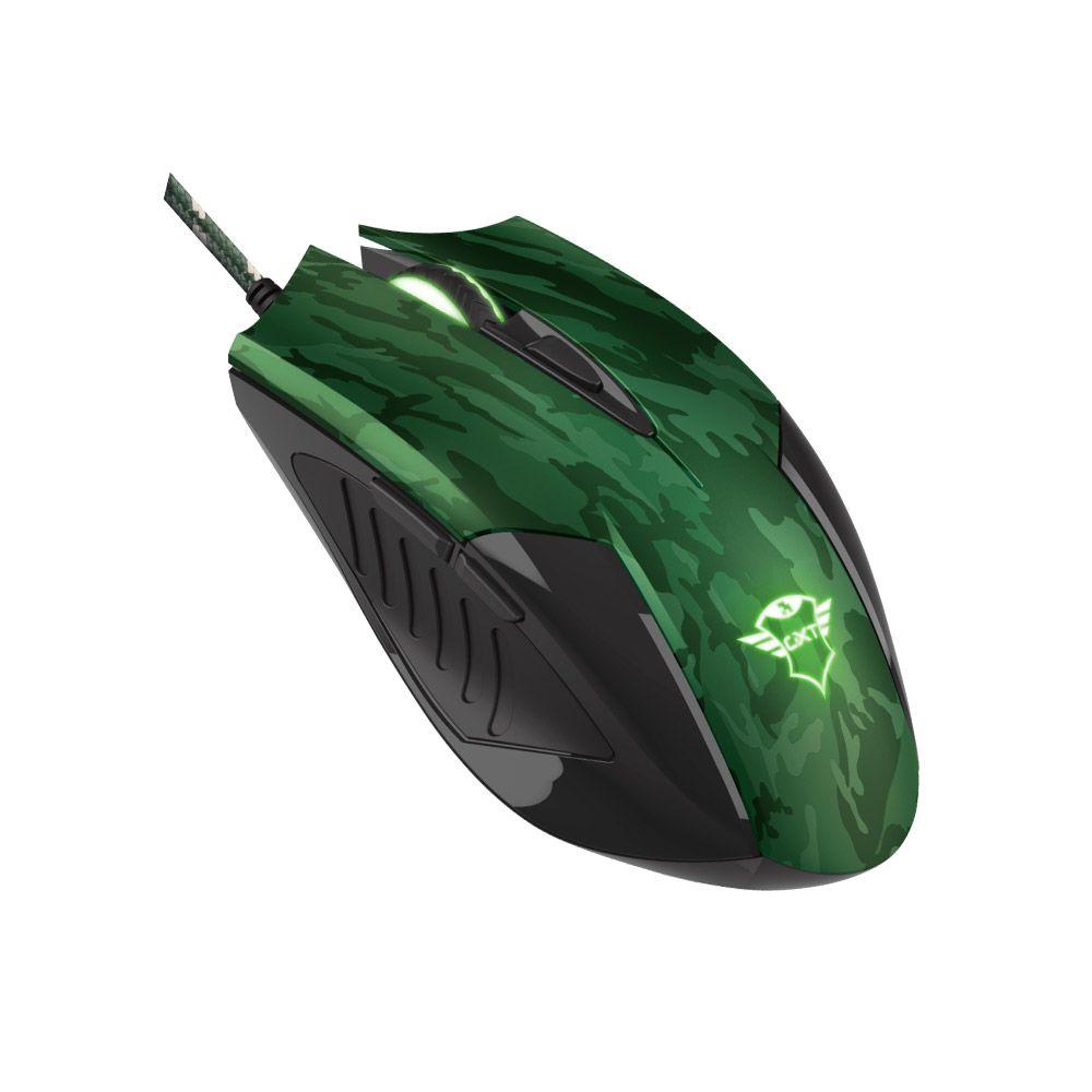 Kit Gamer Trust GXT 781 Rixa Mouse + Mouse pad Camuflado-2