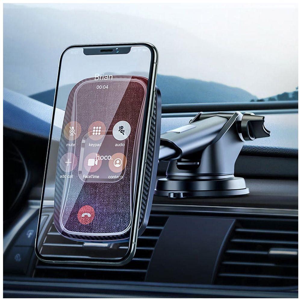 Soporte de Auto Hoco CA75 Inalambrico magnetico-2