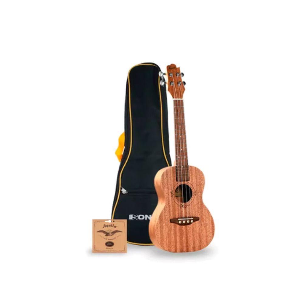 Ukelele Sonun 21 Pulgadas Full set Café-2