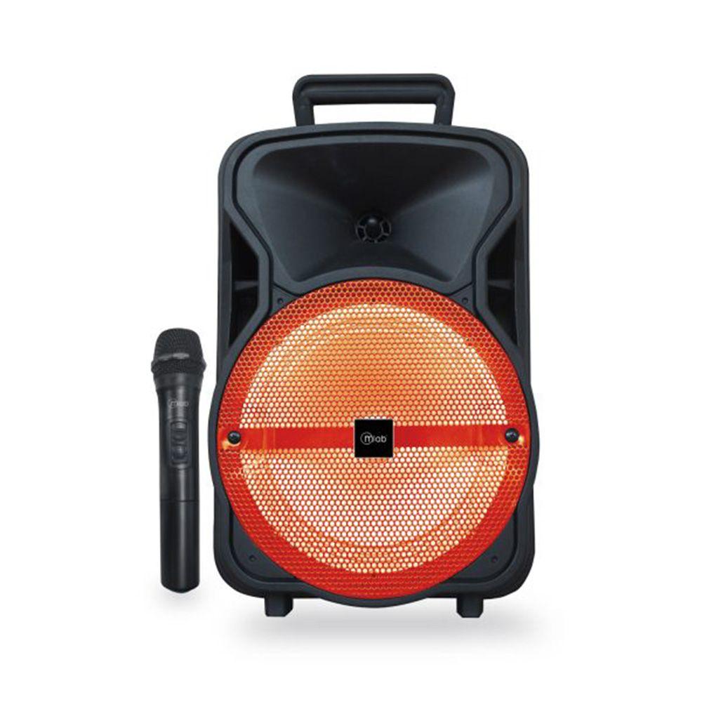 Parlante Mlab City Song 8711 Bluetooth Karaoke Naranja-0