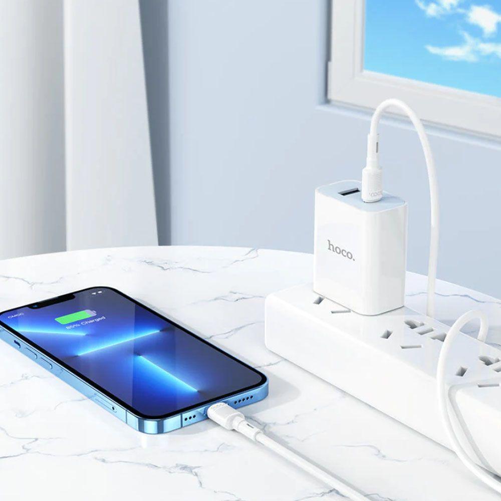 Cable Hoco X83 Victory Usb C Pd A Lightnin 1m-2