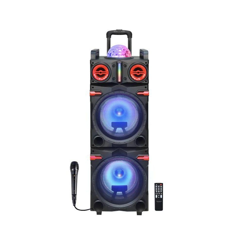 Parlante MLab Disco Vibranium Karaoke Bluetooth 8000W PMPO-0