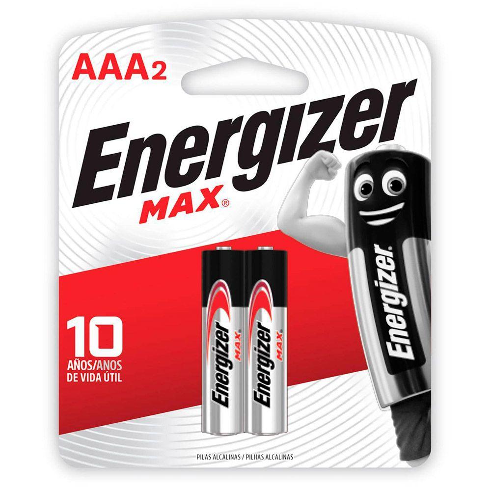 Pack de pilas Energizer Max E92BP2 AAA x2 unidades-1
