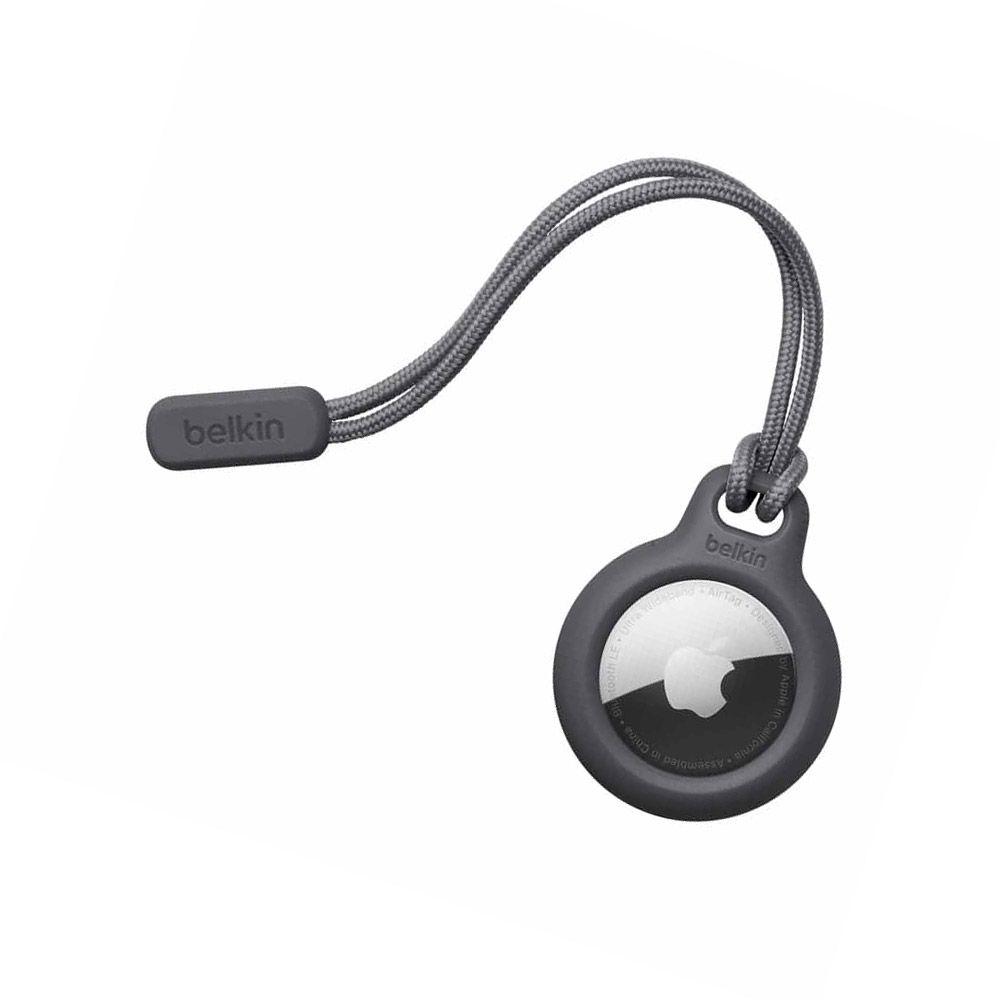 Llavero Belkin para Airtag secure holder con correa Negro-3