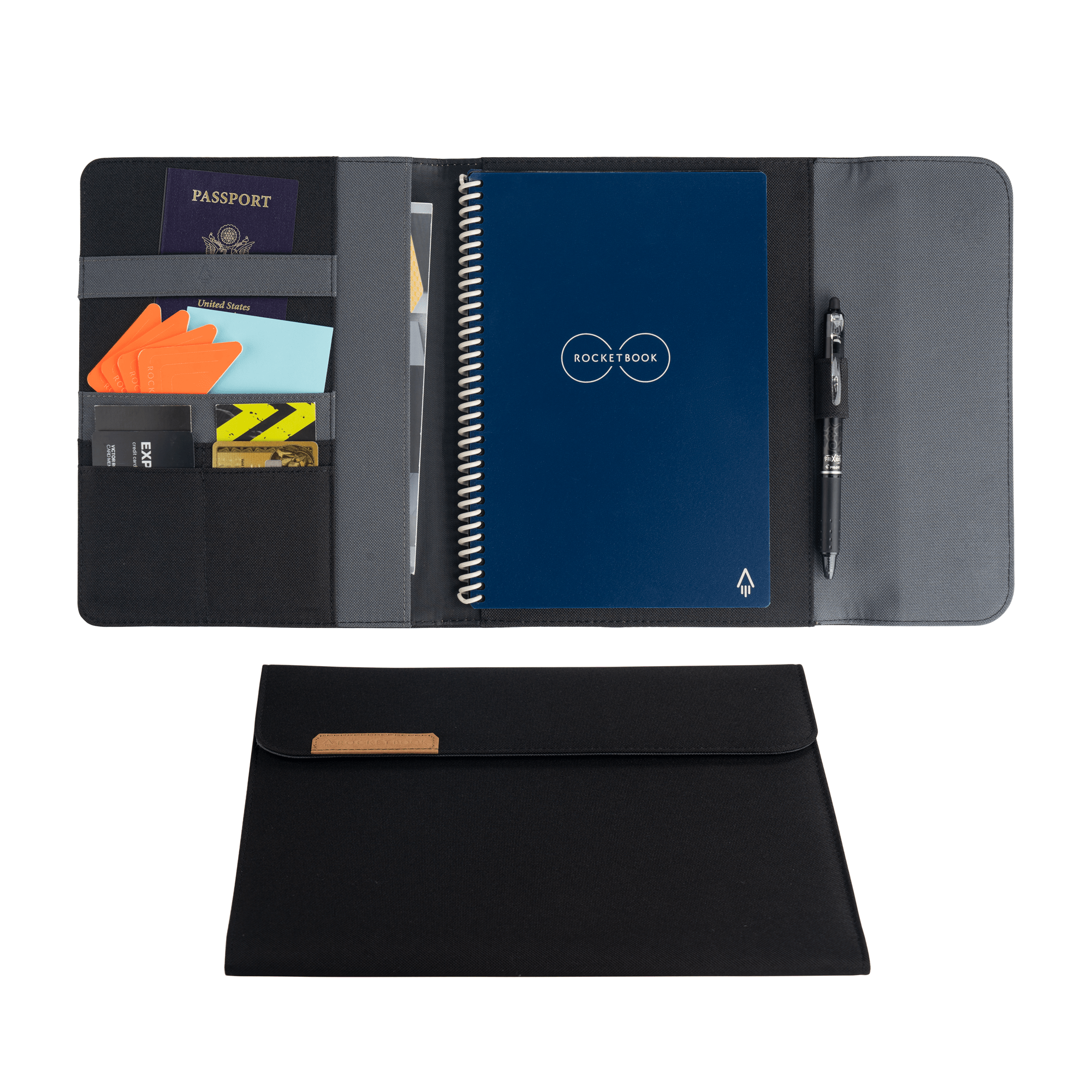 Funda Folio Rocketbook Capsule II Carta Negro-4
